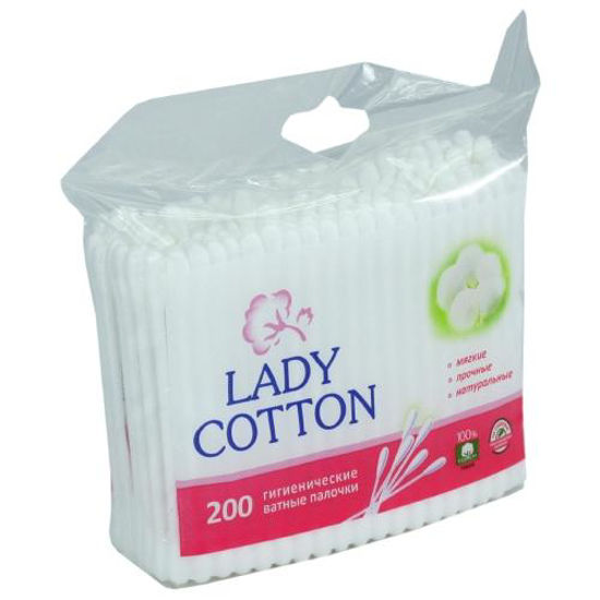 Ватные палочки lady cotton №200